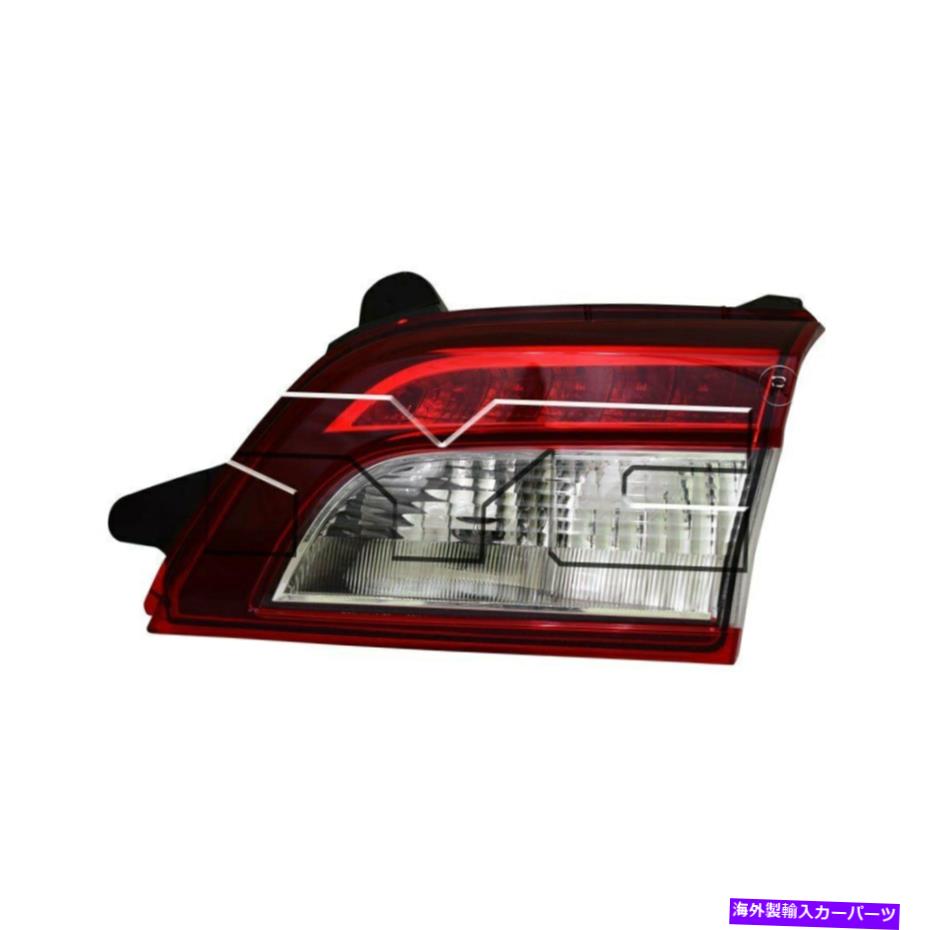 USテールライト Subaru Outback 15-19 TYC旅客サイドインナー交換テールライト用 For Subaru Outback 15-19 TYC Passenger Side Inner Replacement Tail Light【並行輸入品】 34,749円