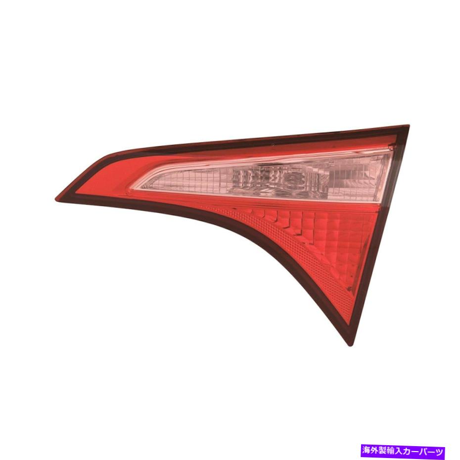 USテールライト トヨタカローラ17-19太平洋ベストドライバーサイドインナー交換テールライト For Toyota Corolla 17-19 Pacific Best Driver Side Inner Replacement Tail Light【並行輸入品】