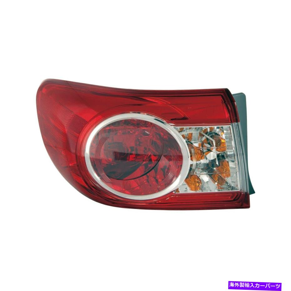 USテールライト トヨタカローラ11-13運転者側の外部交換用テールライトを交換する For Toyota Corolla 11-13 Replace Driver Side Outer Replacement Tail Light【並行輸入品】