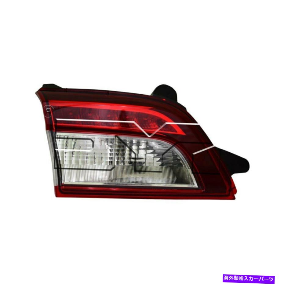 USテールライト Subaru Outback 15-19 TYC 17-5522-00ドライバ側インナー交換テールライト For Subaru Outback 15-19 TYC 17-5522-00 Driver Side Inner Replacement Tail Light【並行輸入品】