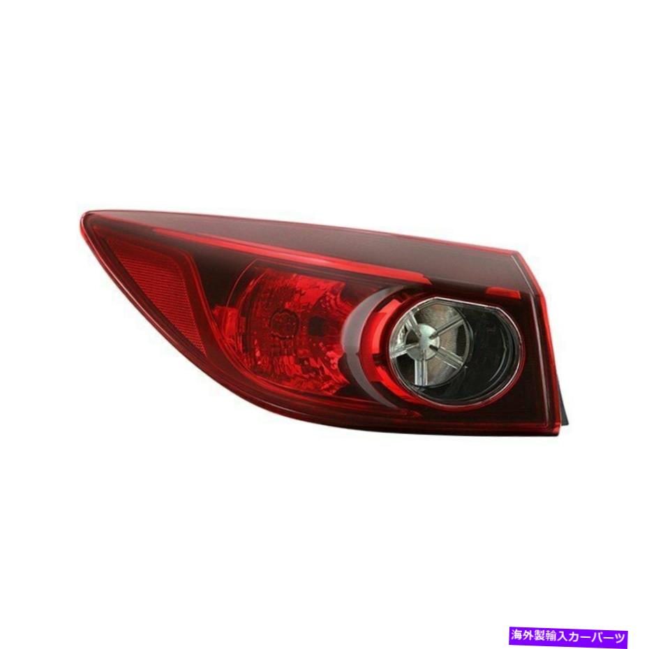 USテールライト マツダ3 14-18テールライトXTUNE ALT-JH-MAZDA314 - Lドライバサイドの外部工場 For Mazda 3 14-18 Tail Light XTune ALT-JH-MAZDA314--L Driver Side Outer Factory【並行輸入品】