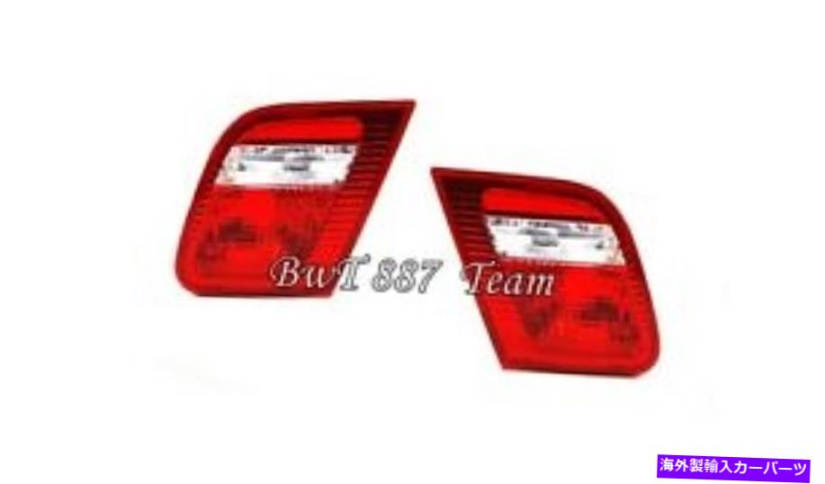 USテールライト BMW 3 E46クーペ・カブリオ・カブリオ・カブリオ・2003 - 2006年後部照明ランプ左+右側 FOR BMW 3 E46 COUPE CABRIO 2003 - 2006 REAR TAIL LIGHT LAMP LEFT + RIGHT INNER【並行輸入品】