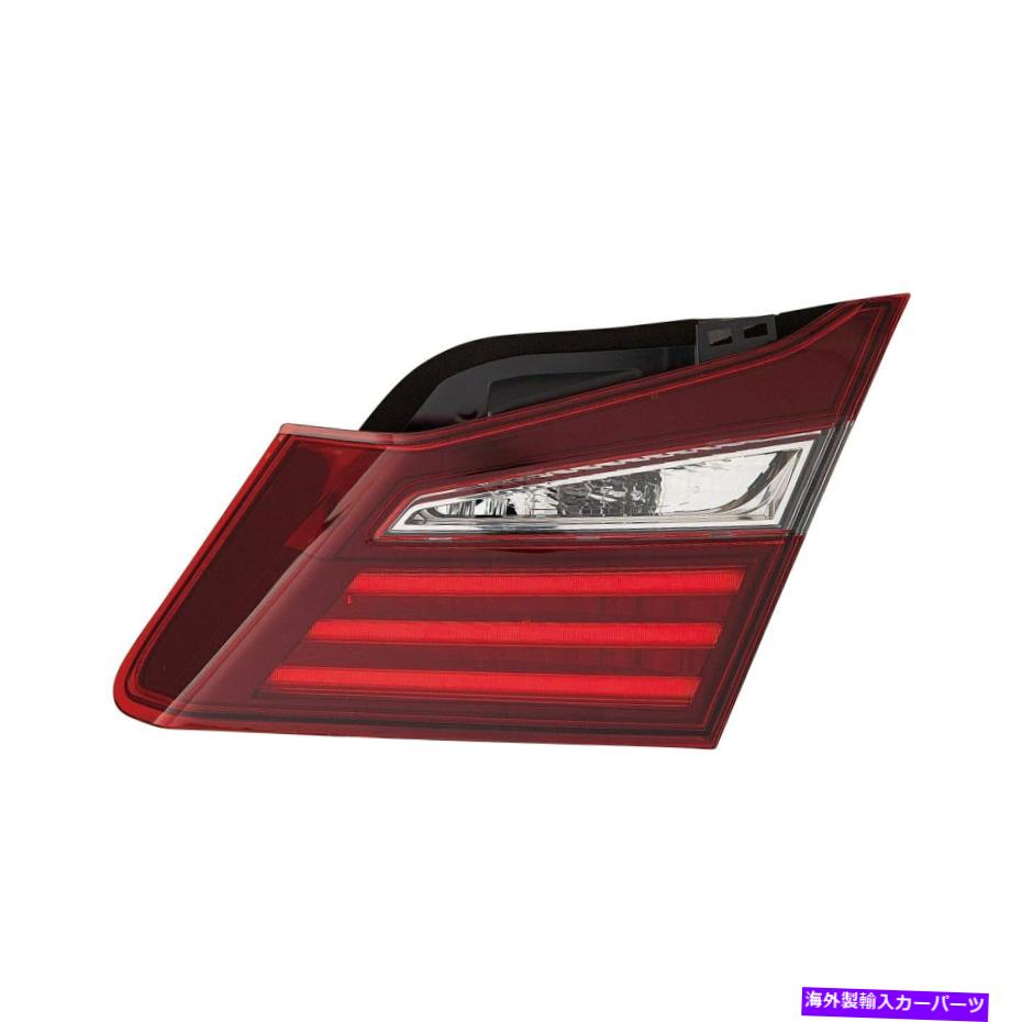 USテールライト ホンダアコード16-17シャーマン旅客サイドインナー交換テールライト For Honda Accord 16-17 Sherman Passenger Side Inner Replacement Tail Light【並行輸入品】