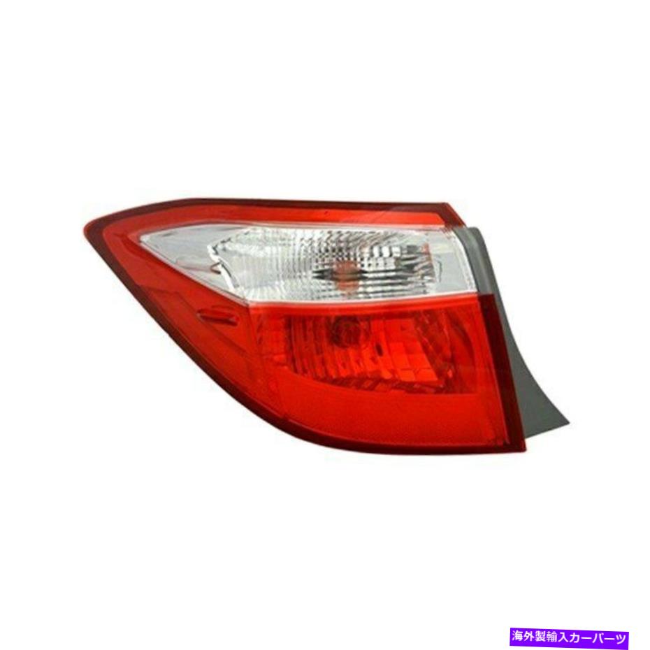 USテールライト トヨタカローラ14-16 Kメタルドライバ側外部交換テールライト用 For Toyota Corolla 14-16 K-Metal Driver Side Outer Replacement Tail Light【並行輸入品】