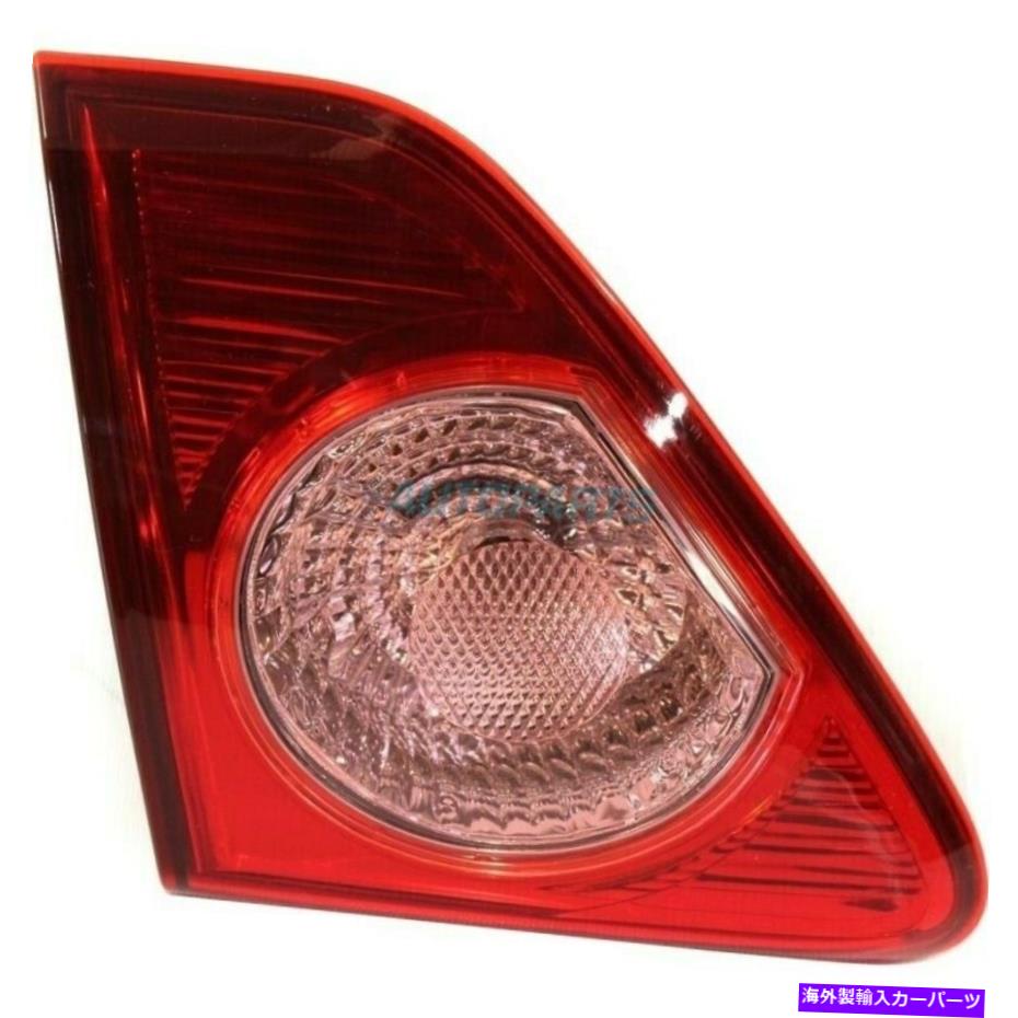 USテールライト 新しいLHインナーテールランプレンズとハウジングフィット2009-2010トヨタカローラTO2802109 NEW LH INNER TAIL LAMP LENS AND HOUSING FITS 2009-2010 TOYOTA COROLLA TO2802109【並行輸入品】