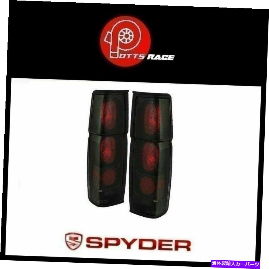 USテールライト スパイダーオートユーロスタイルのテールライト5078216（BLKスモーク）86-97日産ハードディバー Spyder Auto Euro Style Tail Lights 5078216 (Blk Smoke) For 86-97 Nissan Hardbody【並行輸入品】