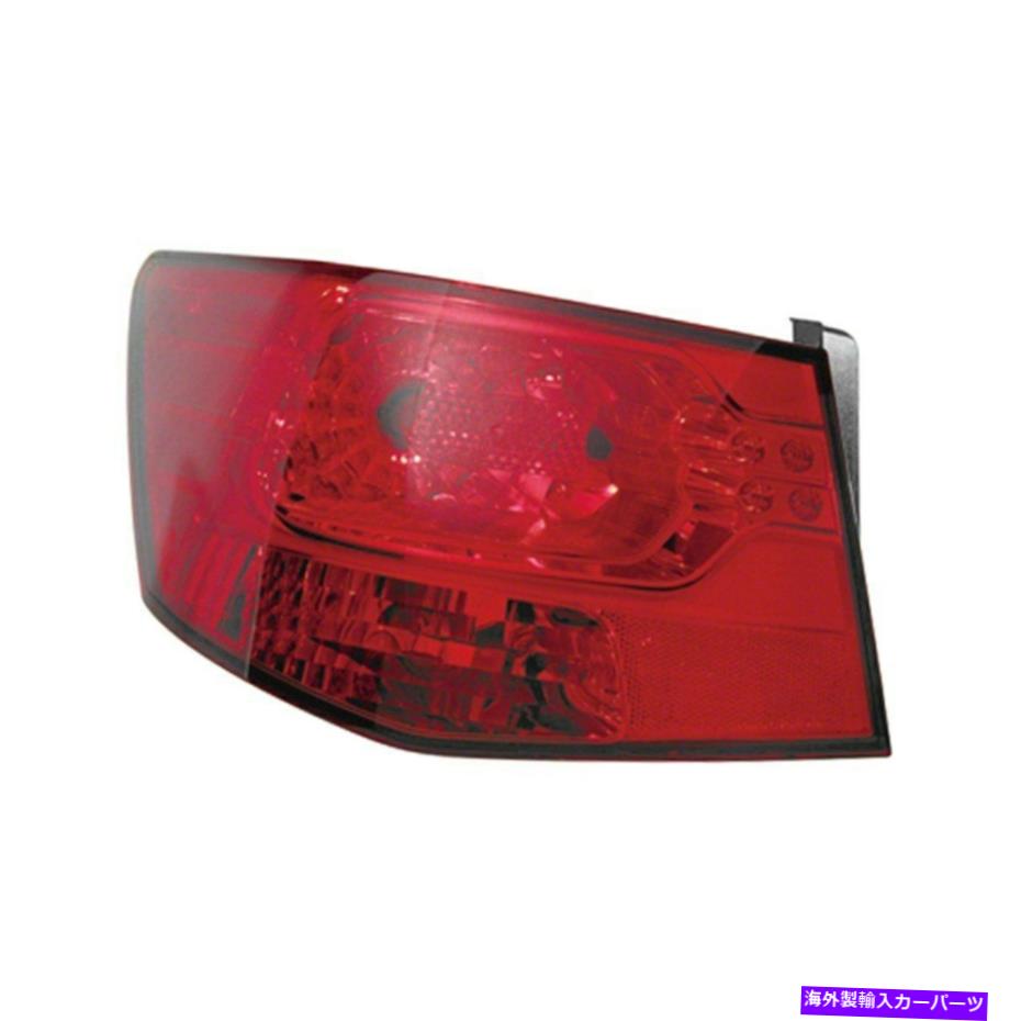 USテールライト Kia Forte 10-13 Truparts Ki2804101Cドライバーサイド外部交換テールライト For Kia Forte 10-13 TruParts KI2804101C Driver Side Outer Replacement Tail Light【並行輸入品】
