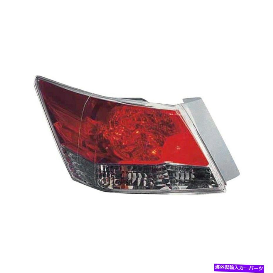 USテールライト Honda Accord 2008-2012 K-Metal 5518392Qドライバーサイド交換テールライト用 For Honda Accord 2008-2012 K-Metal 5518392Q Driver Side Replacement Tail Light【並行輸入品】