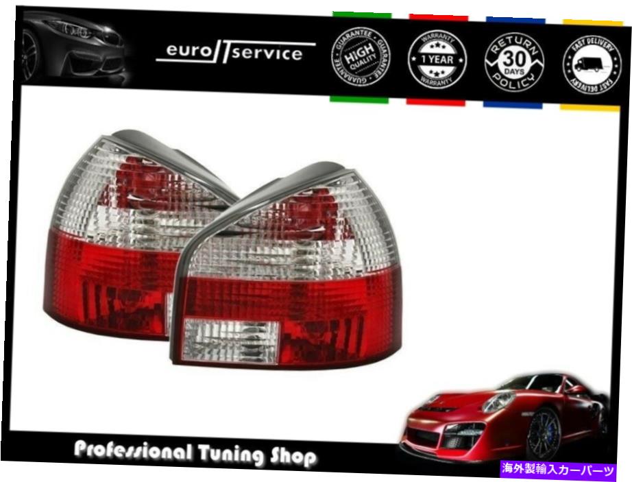 USテールライト Audi A3 8L 1996 1997-2002 2003のためのテールライトVT01を設定する SET TAIL LIGHTS VT01 FOR AUDI A3 8L 1996 1997-2002 2003 RED WHITE【並行輸入品】