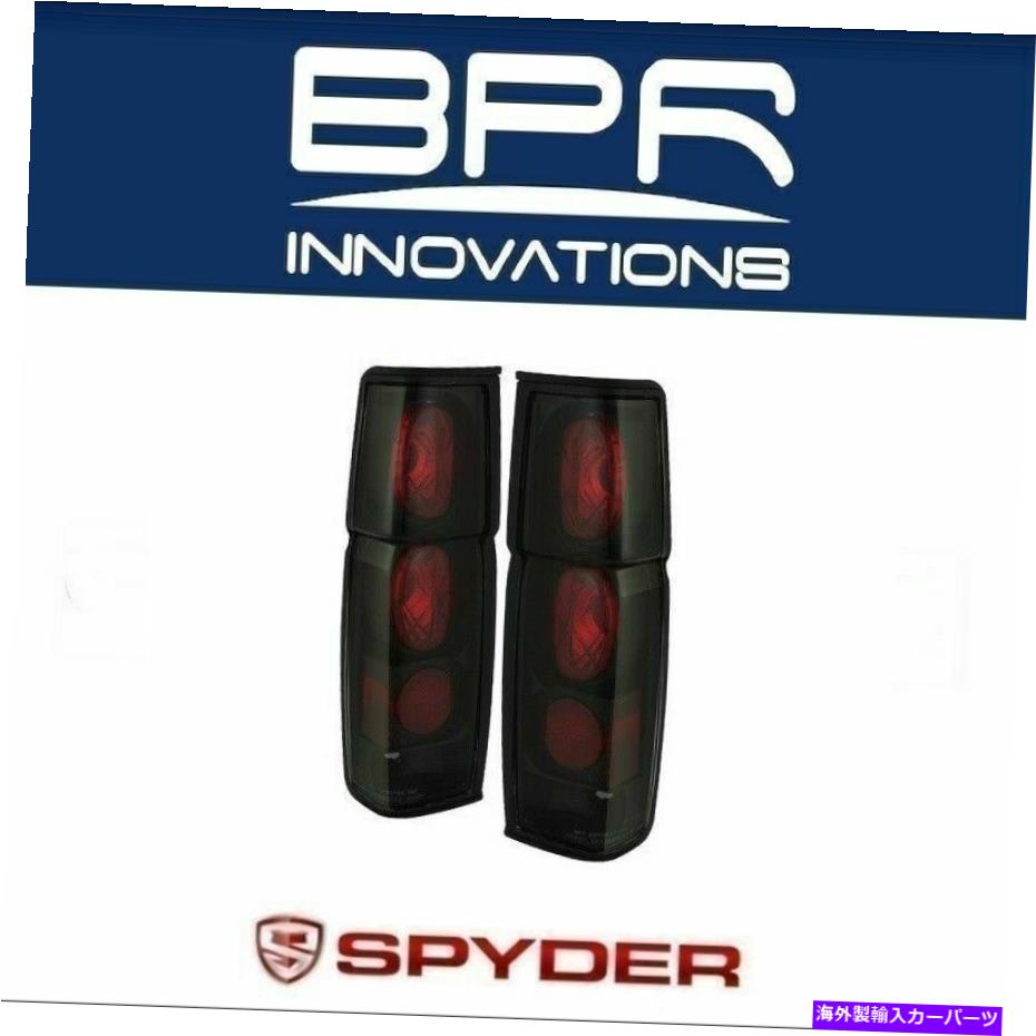 USテールライト スパイダーオート5078216ユーロスタイルのテールライト（BLKスモーク）86-97日産の硬い Spyder Auto 5078216 Euro Style Tail Lights (Blk Smoke) For 86-97 Nissan Hardbody【並行輸入品】