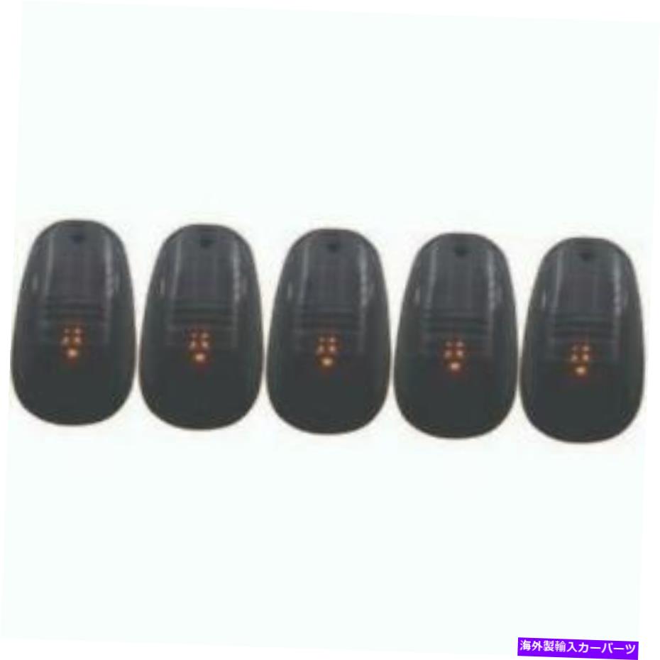 USテールライト Anzo LEDキャブルーフライトキットスモーク5PCフィット2003-2015ドッジRAM 3500 ANZO LED Cab Roof Light Kit Smoke 5pc Fits 2003-2015 Dodge Ram 3500【並行輸入品】