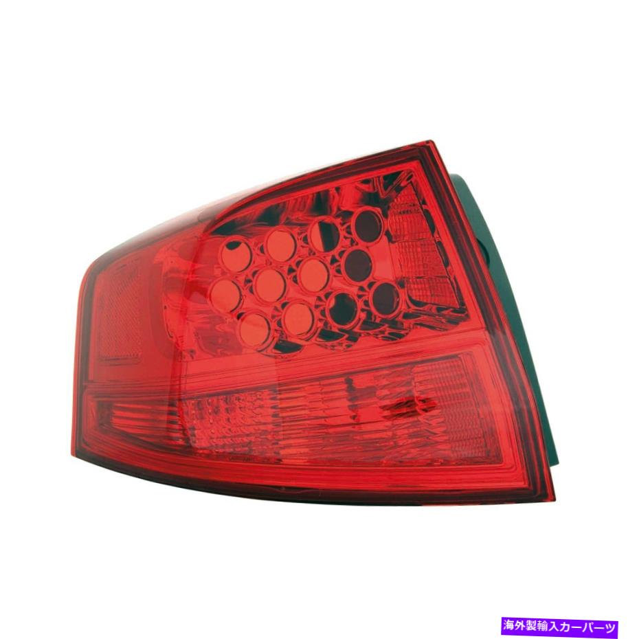 USテールライト Acura MDX 07-09運転側外部交換用テールライトレンズ＆ハウジング For Acura MDX 07-09 Driver Side Outer Replacement Tail Light Lens & Housing【並行輸入品】