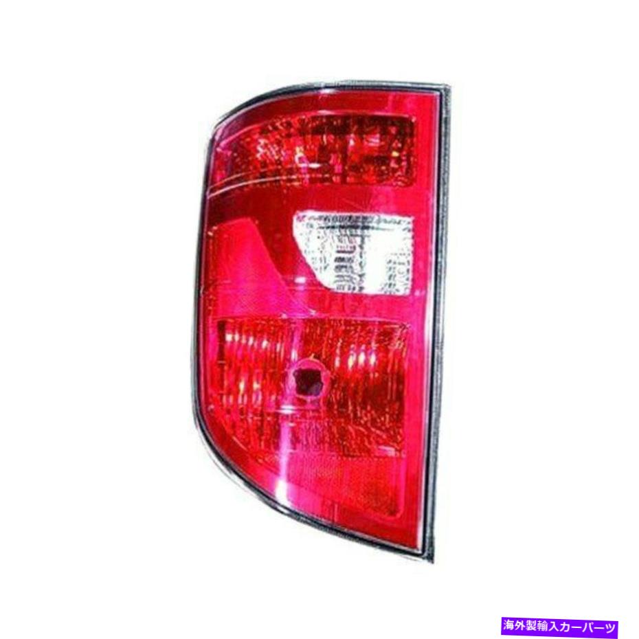 USテールライト Honda Ridgeline 09-11ドライバ側交換用テールライトレンズ＆ハウジング For Honda Ridgeline 09-11 Driver Side Replacement Tail Light Lens & Housing【並行輸入品】