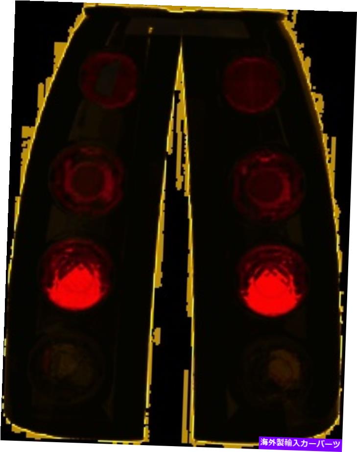 USテールライト スモークテールライトセットフィット1988-1998 ChevyまたはGMCピックアップ111-CCK88-SM **新品** Smoked taillight set fits 1988-1998 Chevy or GMC pickup 111-CCK88-SM **NEW**【並行輸入品】