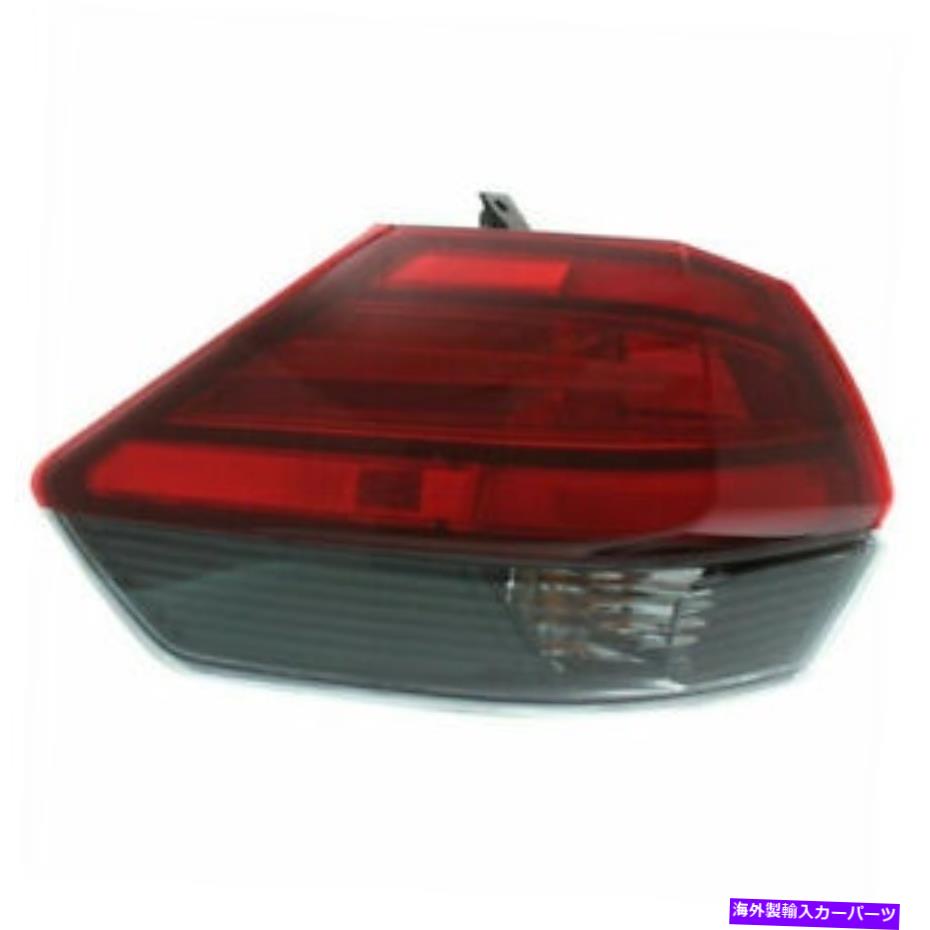 USテールライト 17-19ローグアウターTaillight Taillampリアブレーキライトテールランプドライバ側 For 17-19 Rogue Outer Taillight Taillamp Rear Brake Light Tail Lamp Driver Side【並行輸入品】