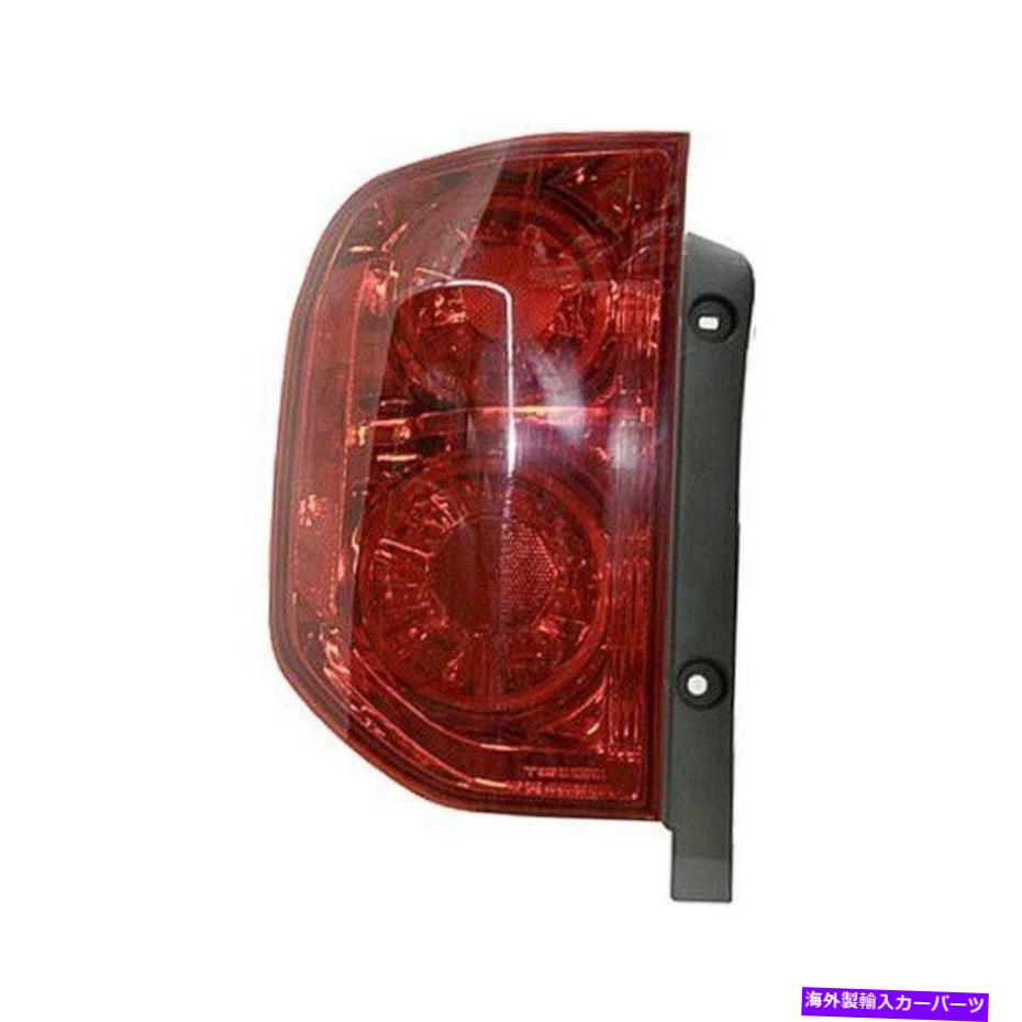 USテールライト ホンダパイロット03-05運転者側交換用テールライトレンズ＆ハウジングの交換 For Honda Pilot 03-05 Replace Driver Side Replacement Tail Light Lens & Housing【並行輸入品】