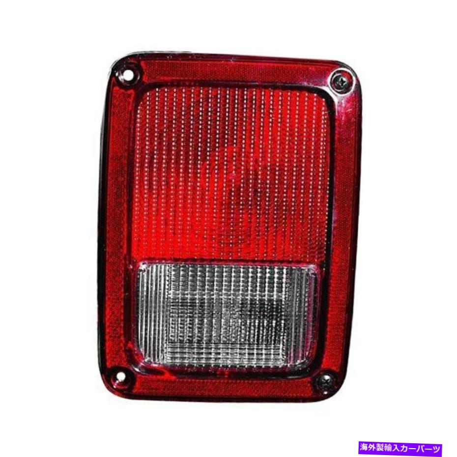 USテールライト JEEP Wrangler JK 18 Sherman 023-190QR旅客サイド交換テールライト For Jeep Wrangler JK 18 Sherman 023-190QR Passenger Side Replacement Tail Light【並行輸入品】