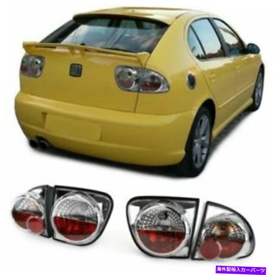 USテールライト シートレオンクリアテールライト4/1999 - 2006モデル SEAT LEON CLEAR TAIL LIGHTS 4/1999 - 2006 MODEL【並行輸入品】