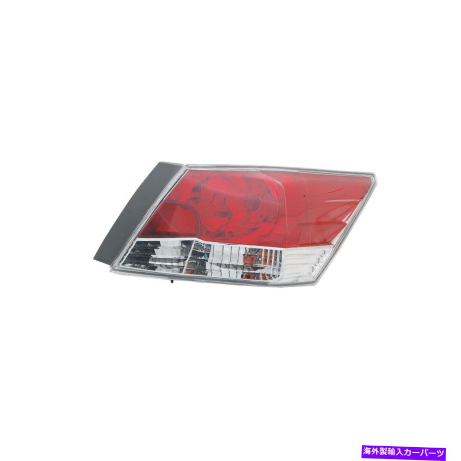 USテールライト テールライトアセンブリ - CAPA認証TYC 11-6250-00-9フィット08-12ホンダアコード Tail Light Assembly-Capa Certified TYC 11-6250-00-9 fits 08-12 Honda Accord【並行輸入品】 33,810円