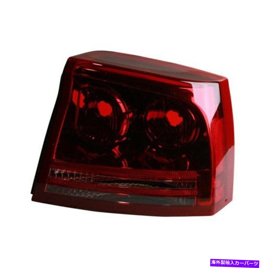 USテールライト Dodge Charger 06-08 TYC旅客サイド交換用テールライトレンズ＆ハウジング For Dodge Charger 06-08 TYC Passenger Side Replacement Tail Light Lens & Housing【並行輸入品】