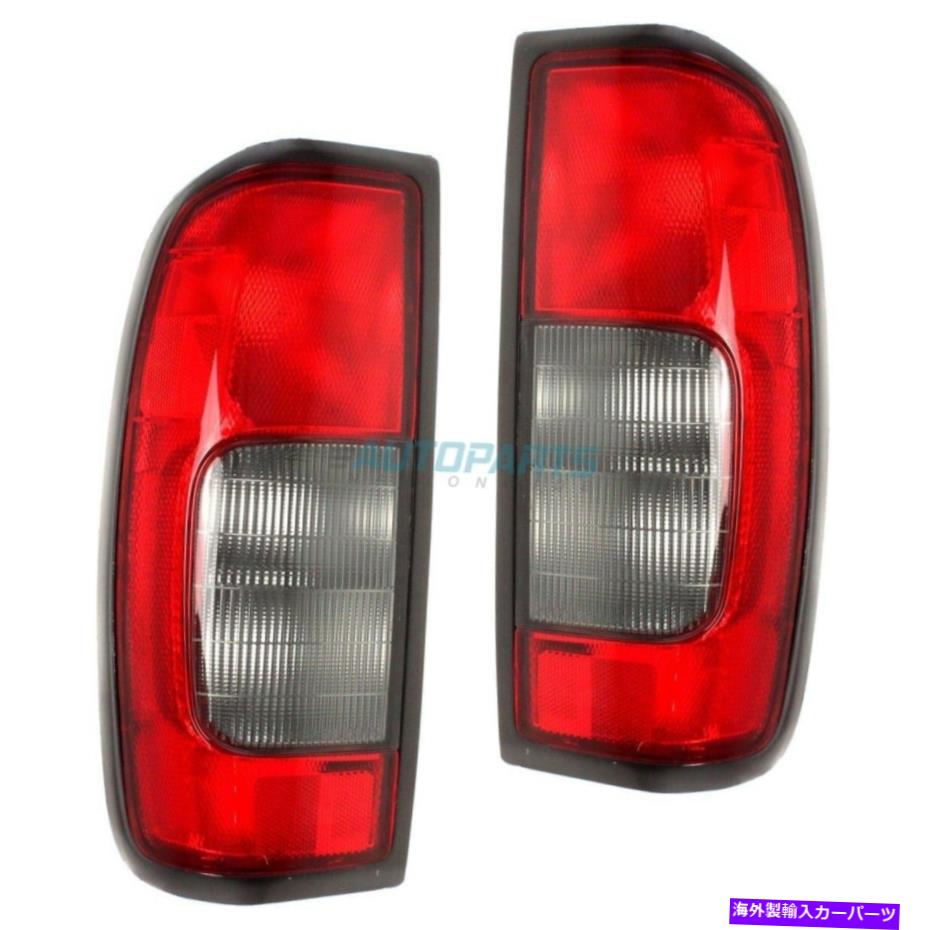 USテールライト 新しいLH＆RHサイドテールランプレンズ＆ハウジングフィット2000-2004日産フロンティア NEW LH & RH SIDE TAIL LAMP LENS & HOUSING FITS 2000-2004 NISSAN FRONTIER【並行輸入品】