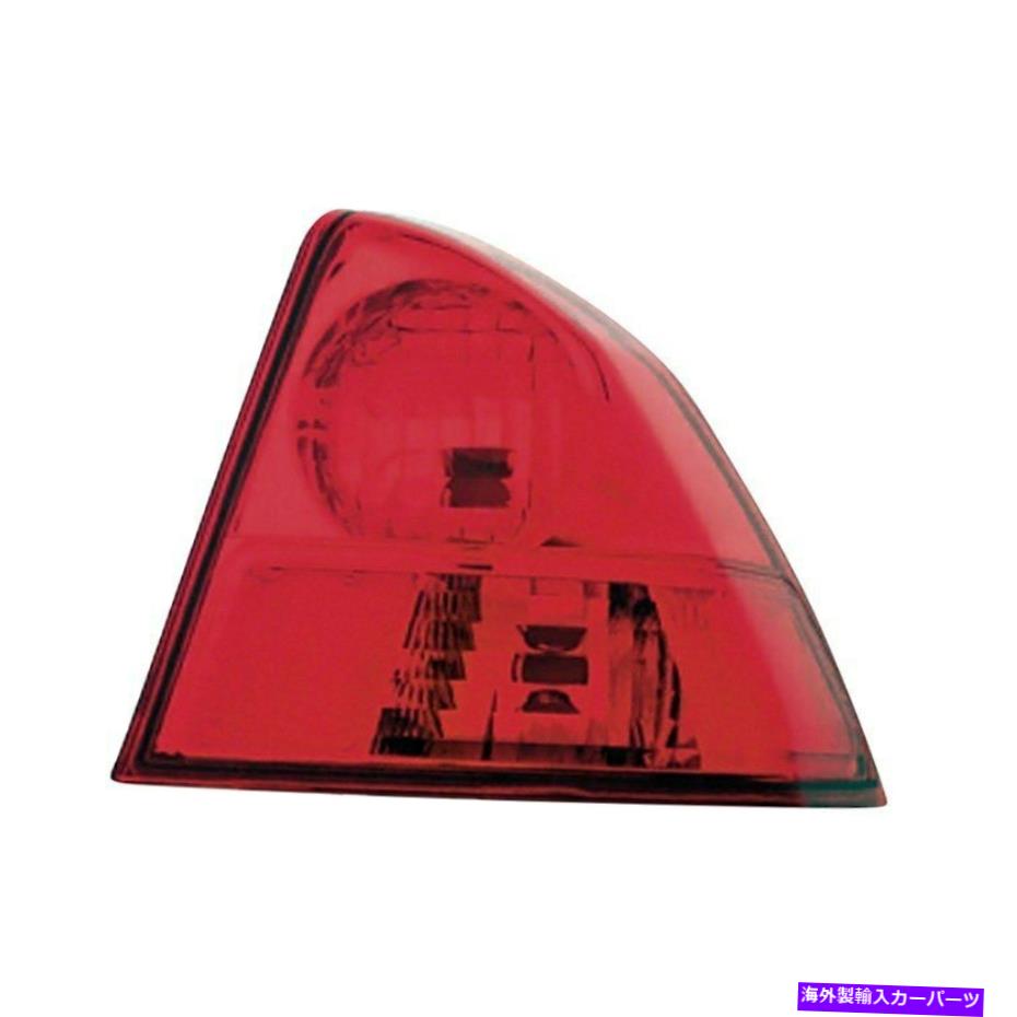 USテールライト ホンダシビック03-05助手席側外装テールライトレンズ＆ハウジング For Honda Civic 03-05 Passenger Side Outer Replacement Tail Light Lens & Housing【並行輸入品】