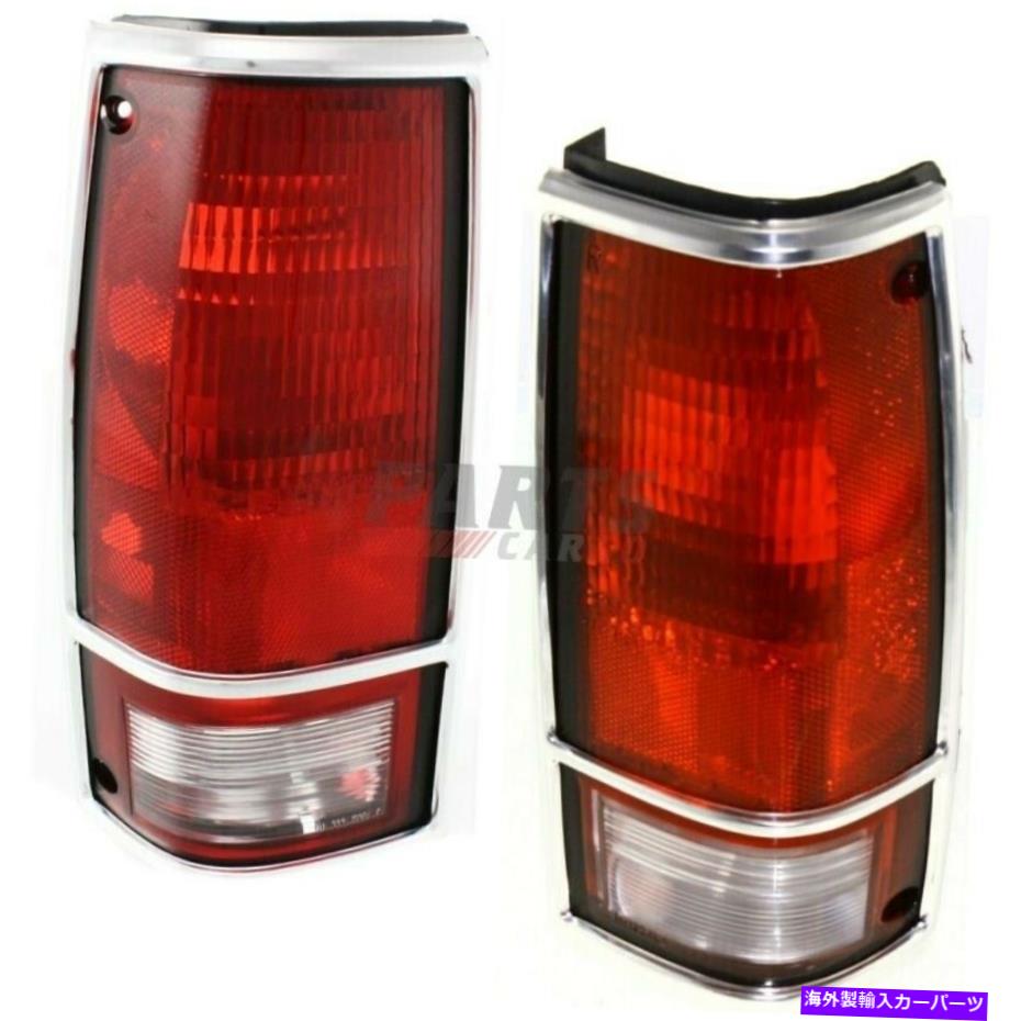 USテールライト 2テールランプレンズとハウジングフィットの新しいセット1982-93シボレーS10 915707 915708 NEW SET OF 2 TAIL LAMP LENS AND HOUSING FITS 1982-93 CHEVROLET S10 915707 915708【並行輸入品】