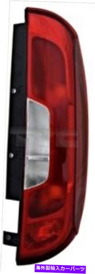 USテールライト Fiat Doblo MPV 52044718用のTYCリアライトが残っています TYC Rear Light Left For FIAT Doblo Mpv 52044718【並行輸入品】