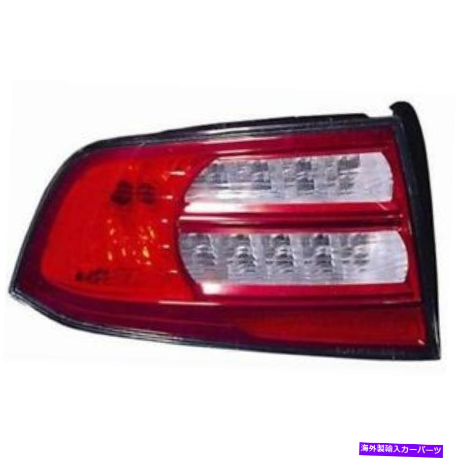 USテールライト CPP CAPA左尾光レンズ/ハウジング07-08 ACURA TL AC2818107 CPP CAPA Left Taillamp Lens/Housing for 07-08 Acura TL AC2818107【並行輸入品】