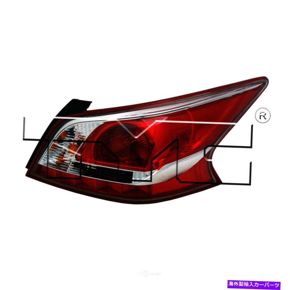 USテールライト テールライトアセンブリ - 右右TYC 11-6479-00フィット2013日産アルティマ Tail Light Assembly-Regular Right TYC 11-6479-00 fits 2013 Nissan Altima【並行輸入品】