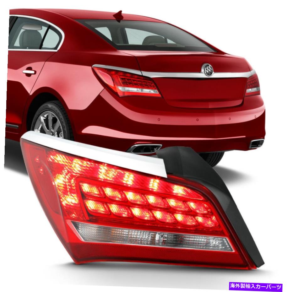 USテールライト NEW 2014 2015 2016 2016 Buick Lacrosse LEDテールライトブレーキランプ[左、運転手] NEW 2014 2015 2016 Buick LaCrosse LED Tail Light Brake Lamp [Left,Driver Side]【並行輸入品】