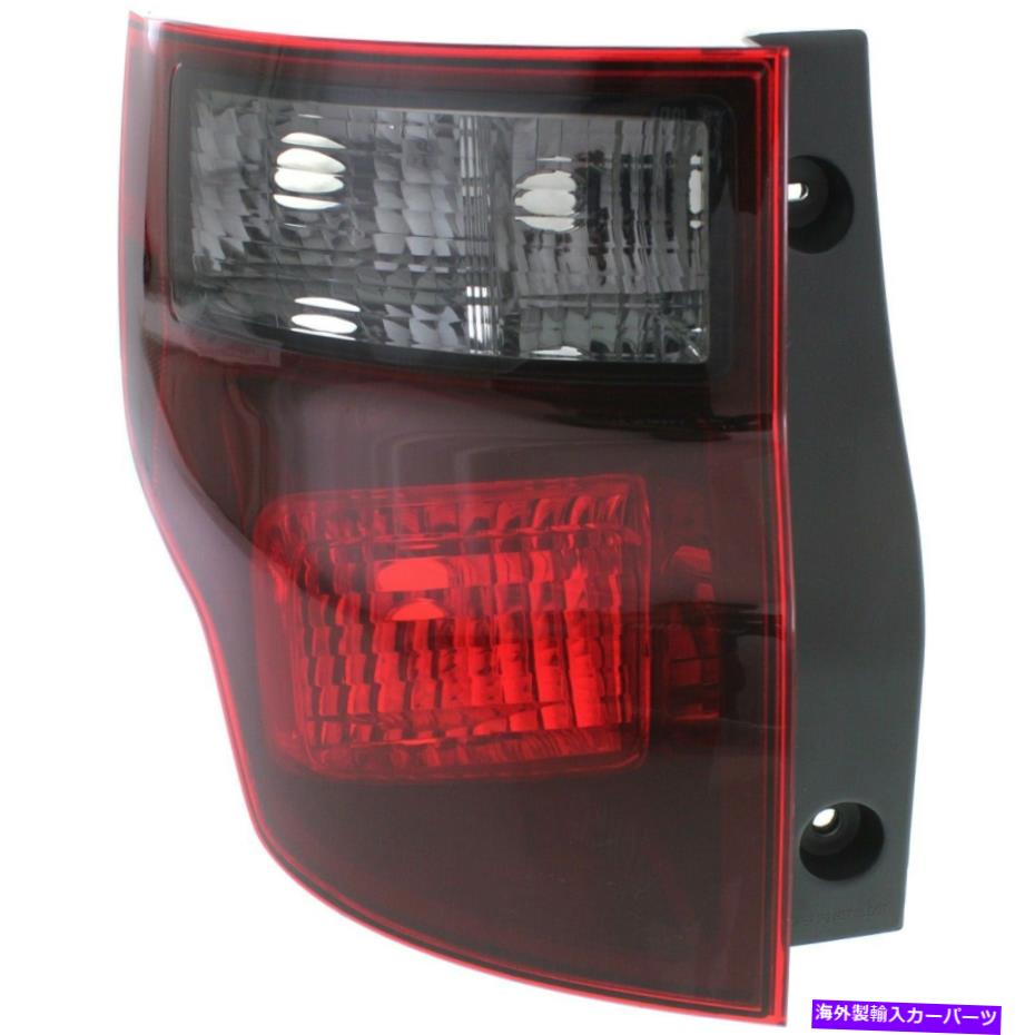 USテールライト 2009-2010ホンダ要素SCモデルのハロゲンテールライト左透明＆レンズ Halogen Tail Light For 2009-2010 Honda Element SC Model Left Clear & Red Lens【並行輸入品】 35,688円