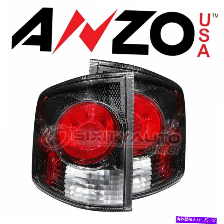 USテールライト 電気照明本体の外観WDのためのアンツァーサ211033テールライトセット AnzoUSA 211033 Tail Light Set for Electrical Lighting Body Exterior wd【並行輸入品】