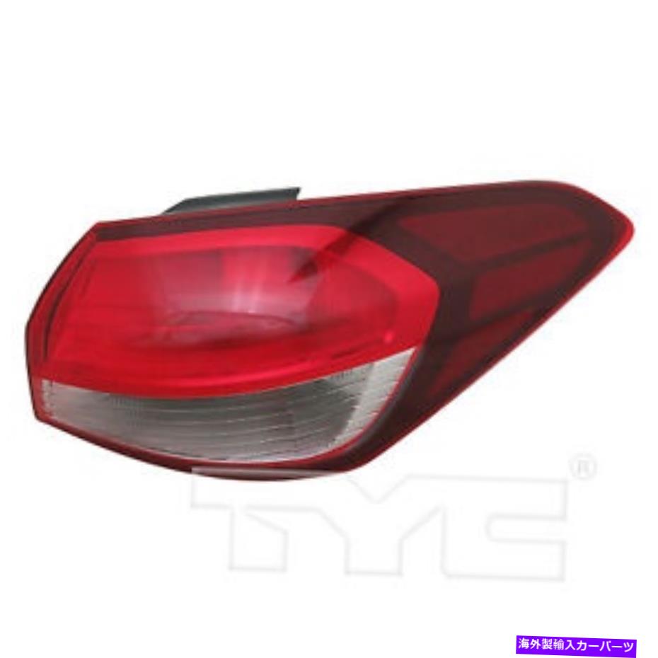 USテールライト TYC 11-6967-00テールライト右助手席側Kia Forte Sedan RH TYC 11-6967-00 Tail Light Right Passenger Side for 2017 Kia Forte Sedan RH【並行輸入品】