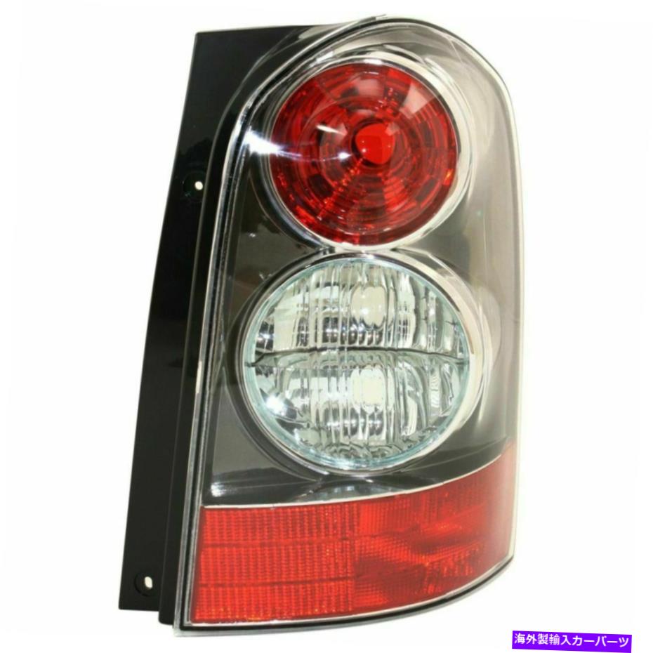 USテールライト マツダMPV 04-06、旅客サイドテールライト、クリア、レンズレンズ For Mazda MPV 04-06, Passenger Side Tail Light, Clear and Red Lens【並行輸入品】