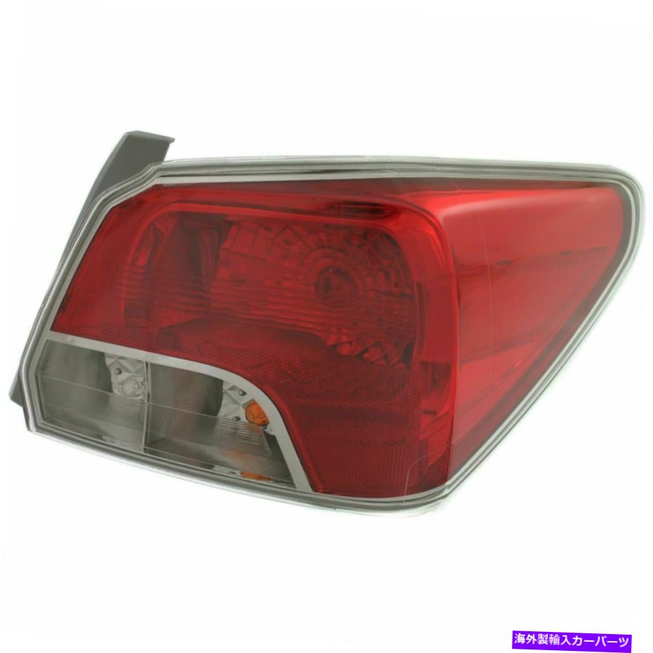 USテールライト Subaru Imperza Sedan 2012 2013 2014 2015テールランプ右乗客のためのフィット FITS FOR SUBARU IMPREZA SEDAN 2012 2013 2014 2015 TAIL LAMP RIGHT PASSENGER【並行輸入品】