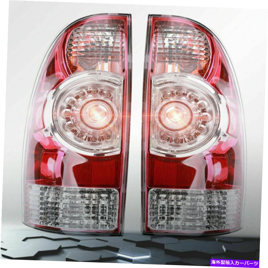USテールライト ペアドライバの乗客はLEDテールブレーキライトフィットトヨタタコマ2005-2015 Pair Driver Passenger Replace LED Tail Brake Lights Fit Toyota Tacoma 2005-2015【並行輸入品】