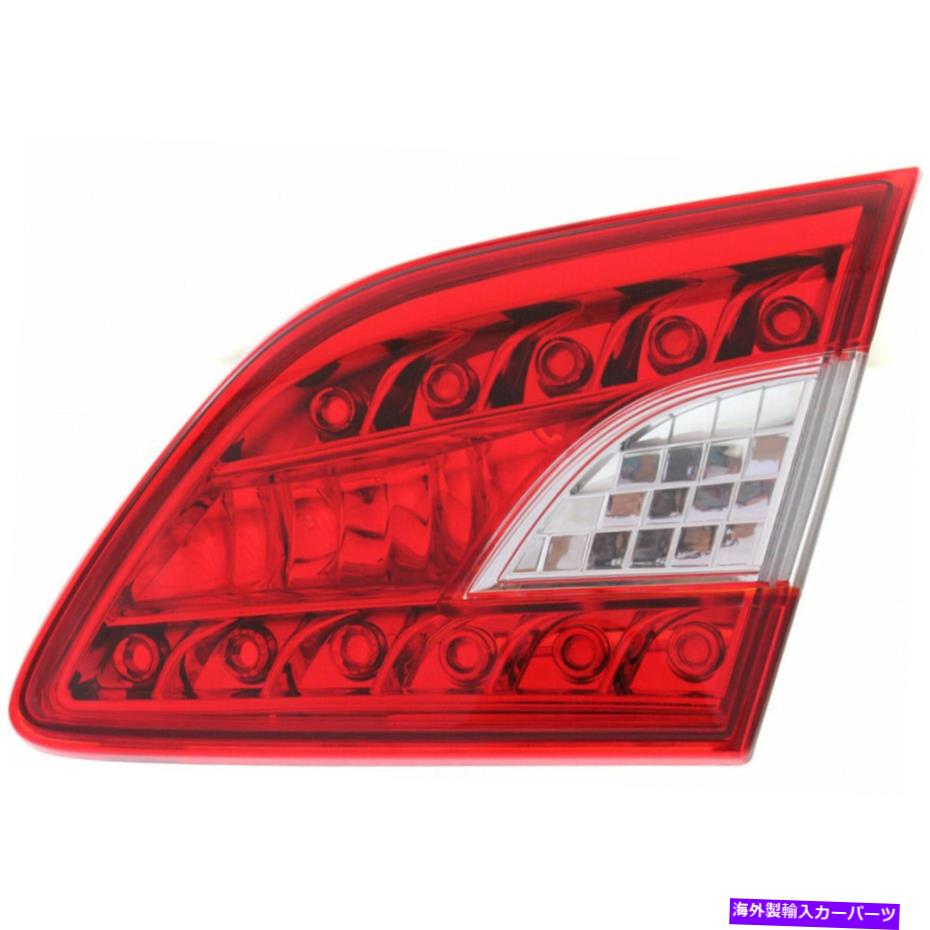 USテールライト 日産セントラテールライト2013-2015インナー助手席側リアW /電球ドット For Nissan Sentra Tail Light 2013-2015 Inner Passenger Side Rear w/ Bulbs DOT【並行輸入品】