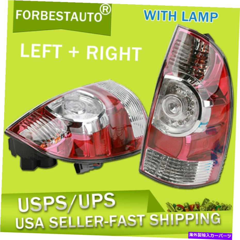 USテールライト 05~15トヨタタコマピックアップ81550-04160のためのペアLEDテールライトランプ81550-04160 Pair LED TAIL LIGHT lamps for 05-15 TOYOTA TACOMA Pickup 81550-04160 81560-04150【並行輸入品】