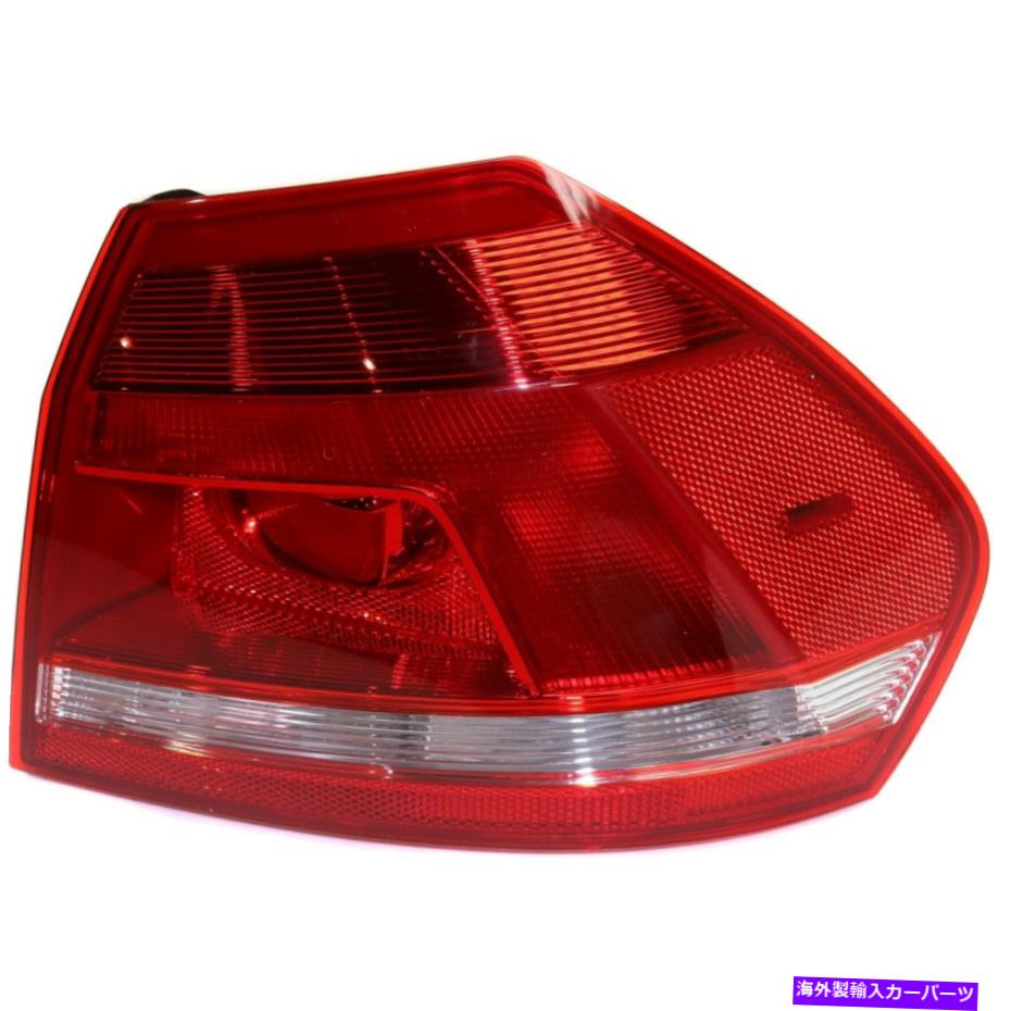 USテールライト 2012-2015のためのテールライトVolkswagen Passat旅客サイドのアウターカーパ Tail Light For 2012-2015 Volkswagen Passat Passenger Side Outer CAPA【並行輸入品】