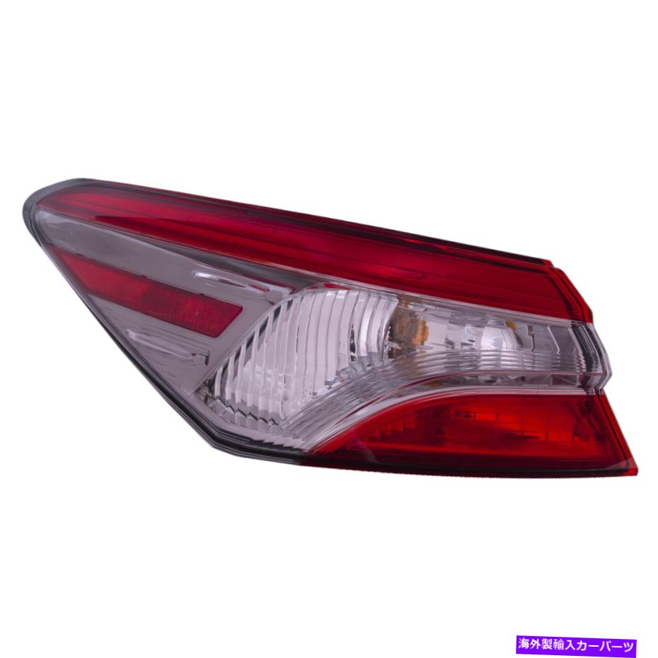 USテールライト テールライト左運転側は2018-2019トヨタカムリーSEハイブリッドモデル Tail Light Left Driver Side Fits 2018-2019 Toyota Camry SE Hybrid Model【並行輸入品】