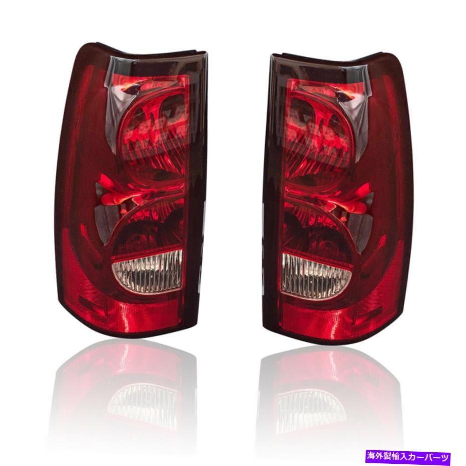 USテールライト 04-06 Silverado Fletsideと07 Silverado Classic Flaetsideのテールライトセット Tail Light Set for 04-06 Silverado Fleetside and 07 Silverado Classic Fleetside【並行輸入品】