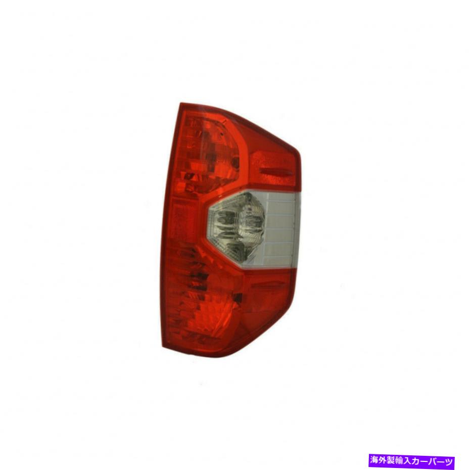 USテールライト トヨタツンドラテールライトアセンブリ2014 15 16 17 2018旅客サイドドット Fits Toyota Tundra Tail Light Assembly 2014 15 16 17 2018 Passenger Side DOT【並行輸入品】
