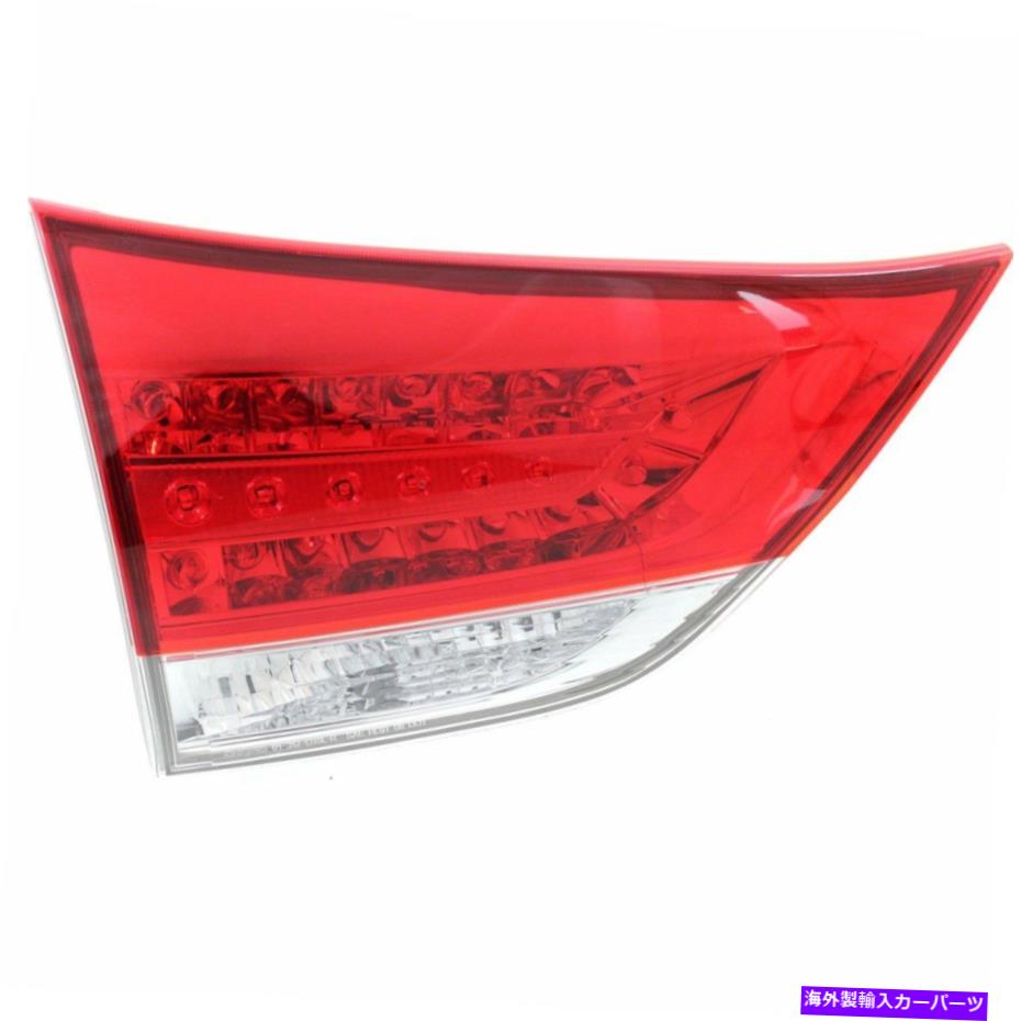 USテールライト 2012~14のためのハロゲンテールライト、10-11のLeft Inner W / Bulbs Capa Halogen Tail Light For 2012-14 Toyota Sienna From 10-11 Left Inner w/ Bulbs CAPA【並行輸入品】