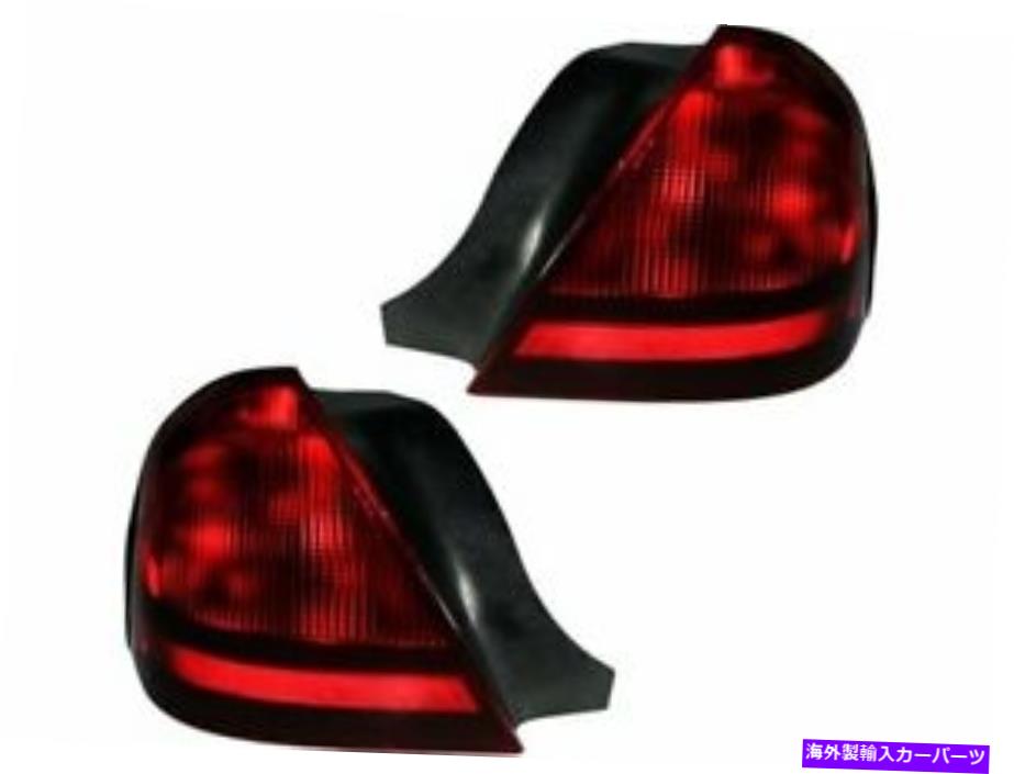 USテールライト 03-11 Mercury Grand Marquis PV26K3用テールライトアセンブリセット Tail Light Assembly Set For 03-11 Mercury Grand Marquis PV26K3【並行輸入品】