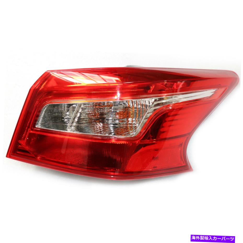 USテールライト 16 17 17日産セントラ外側コーナーテールライトランプレンズレンズ右乗客OEM 16 17 18 for Nissan Sentra OUTER CORNER Tail Light Lamp Lens Right PASSENGER OEM【並行輸入品】