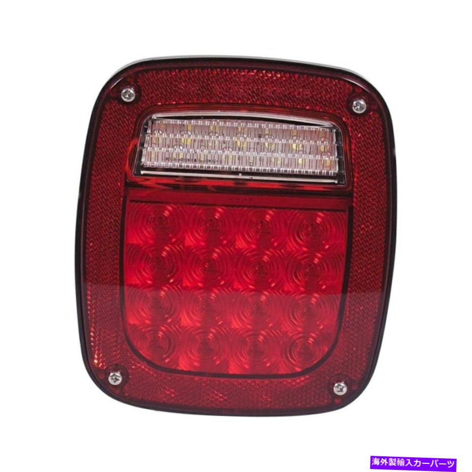 USテールライト Maxxima Chrome / Red LEDテールライト Maxxima Chrome/Red LED Tail Light【並行輸入品】