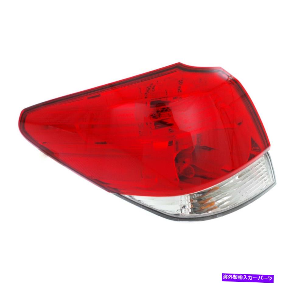 USテールライト 2010-2014 Subaru Outback Driver側のテールライト Tail Light For 2010-2014 Subaru Outback Driver Side Outer【並行輸入品】