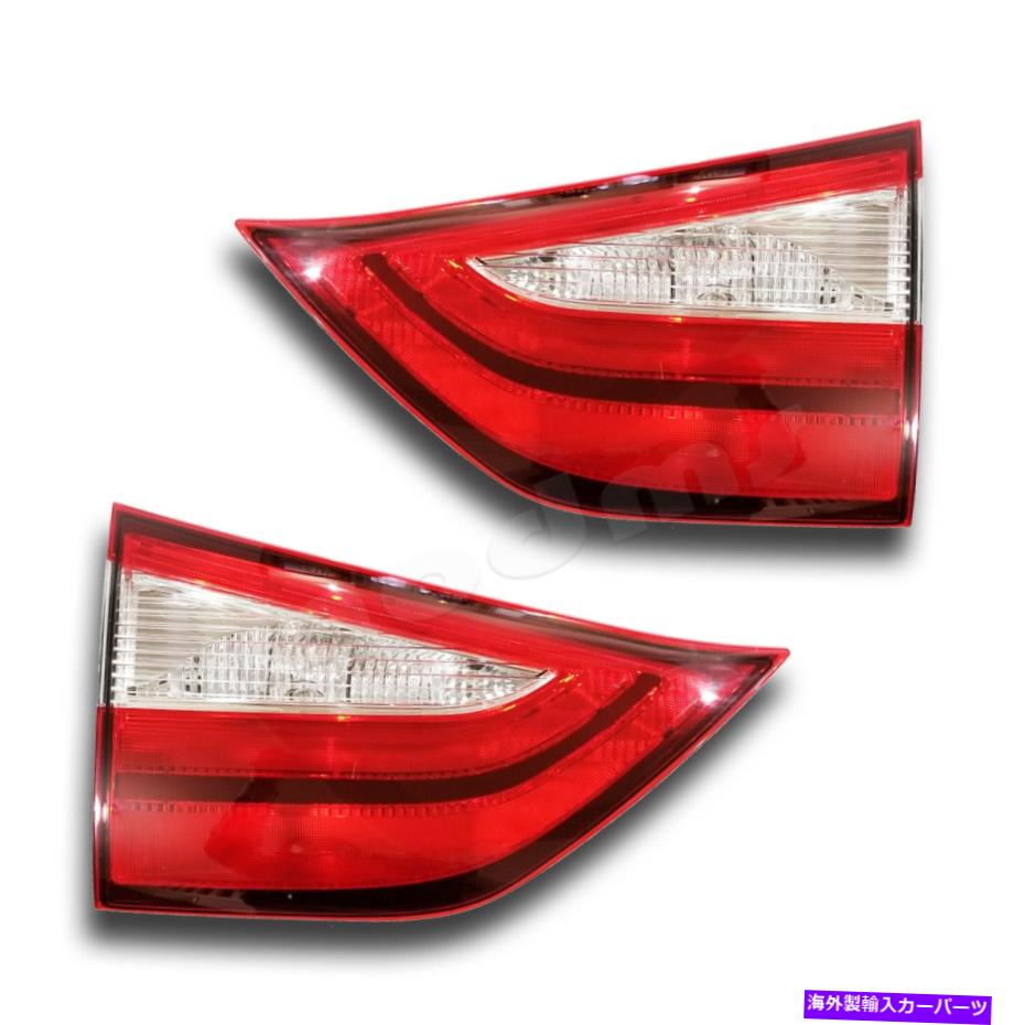 USテールライト フィット15~19トヨタシエナドライバー+旅客サイドテールライトランプアセンブリ1ペア Fits 15-19 Toyota Sienna Driver + Passenger Side Tail Light Lamp Assembly 1 Pair【並行輸入品】