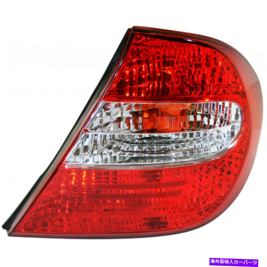 USテールライト トヨタカムリテールライト2002 2003 2004旅客サイドドット認証 Fits Toyota Camry Tail Light 2002 2003 2004 Passenger Side DOT Certified【並行輸入品】